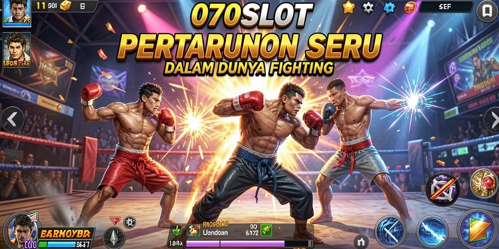 Gameplay intens dengan strategi pertarungan yang mendebarkan.