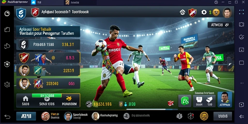 Tampilan menarik dari gameplay Sportsbook di ATM138.
