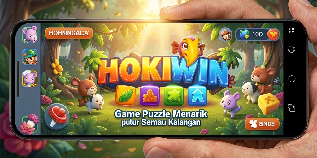 Tampilan gameplay HOKIWIN yang mendebarkan dan penuh tantangan.