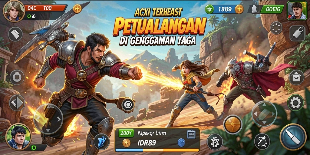 Screenshot gameplay IDR89 yang menampilkan aksi mendebarkan.
