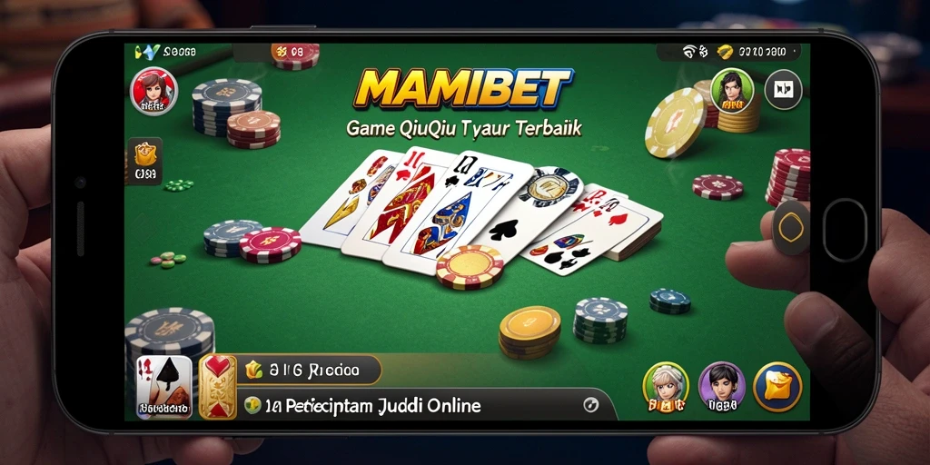 Screenshot gameplay MAMIBET yang menampilkan serunya permainan QiuQiu.