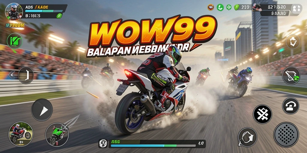 Tampilan gameplay seru dan mendebarkan dari WOW99.